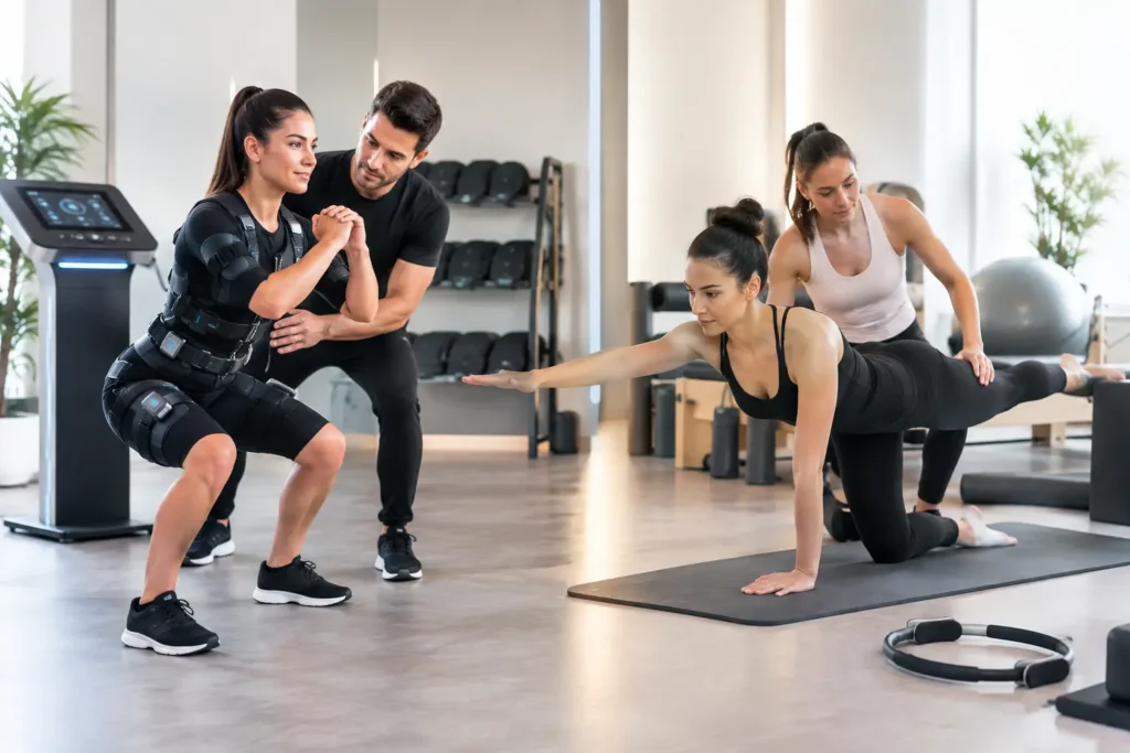 EMS ile Pilates Farkı Nedir, Hangisi Öne Çıkar?